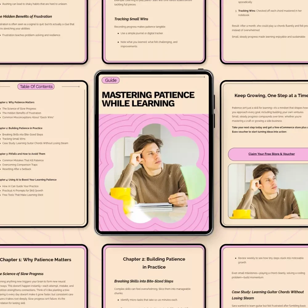 Mastering Patience While Learning: The Ultimate Guide to Building Patience and Skill Growth