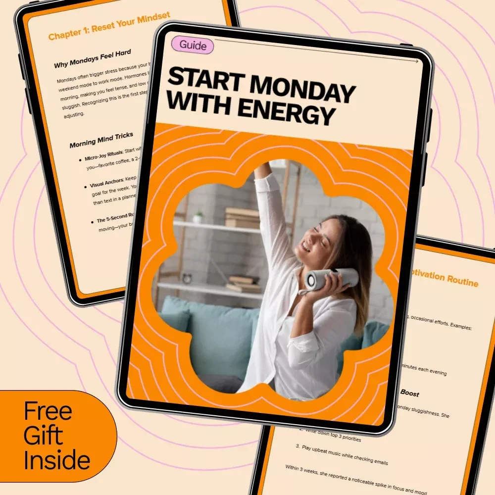 Start Monday with Energy: The Ultimate Guide on How to Get Motivated on Monday Morning
