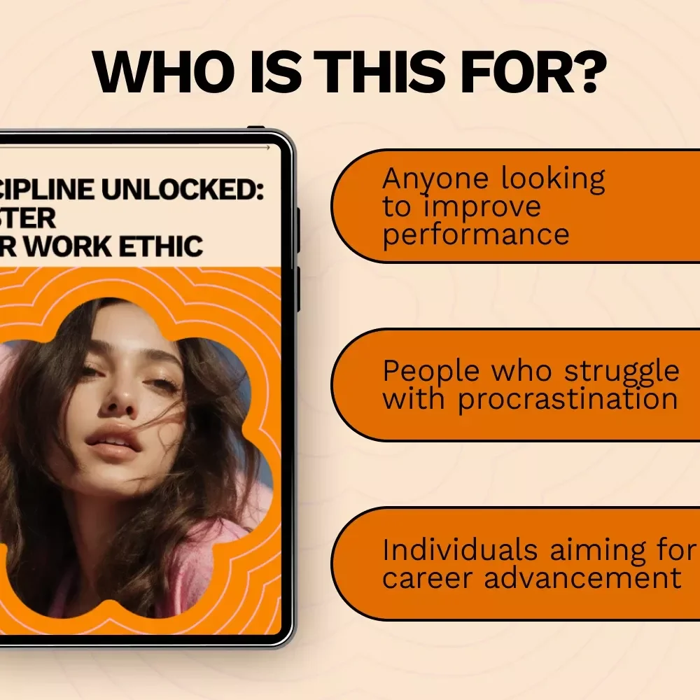Discipline Unlocked: Master Your Work Ethic eBook – How to Develop a Strong Work Ethic for Career Success