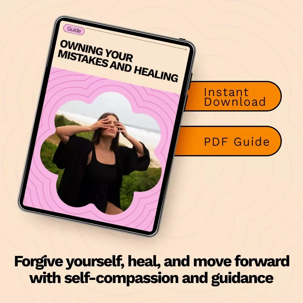 Owning Your Mistakes and Healing: A Guide to Forgiving Yourself for Hurting Someone