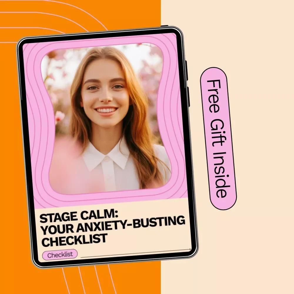 Stage Calm: Your Anxiety-Busting Checklist - Overcome Performance Anxiety with Confidence