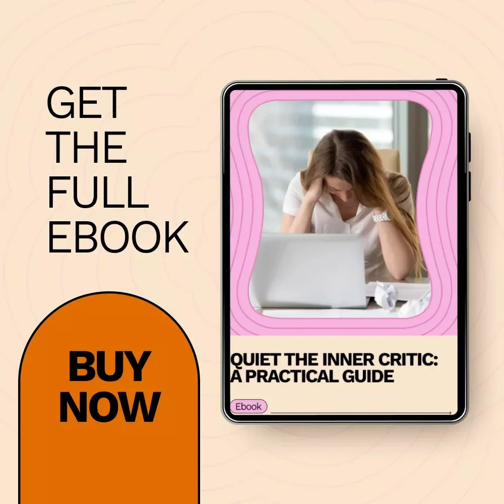Quiet the Inner Critic: A Practical Guide to Silencing Self-Doubt and Embracing Your True Potential - eBook