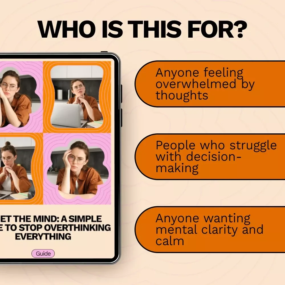 Quiet the Mind: A Simple Guide to Stop Overthinking Everything – How to Stop Overthinking Everything, Practical Strategies & AI-Enhanced Techniques