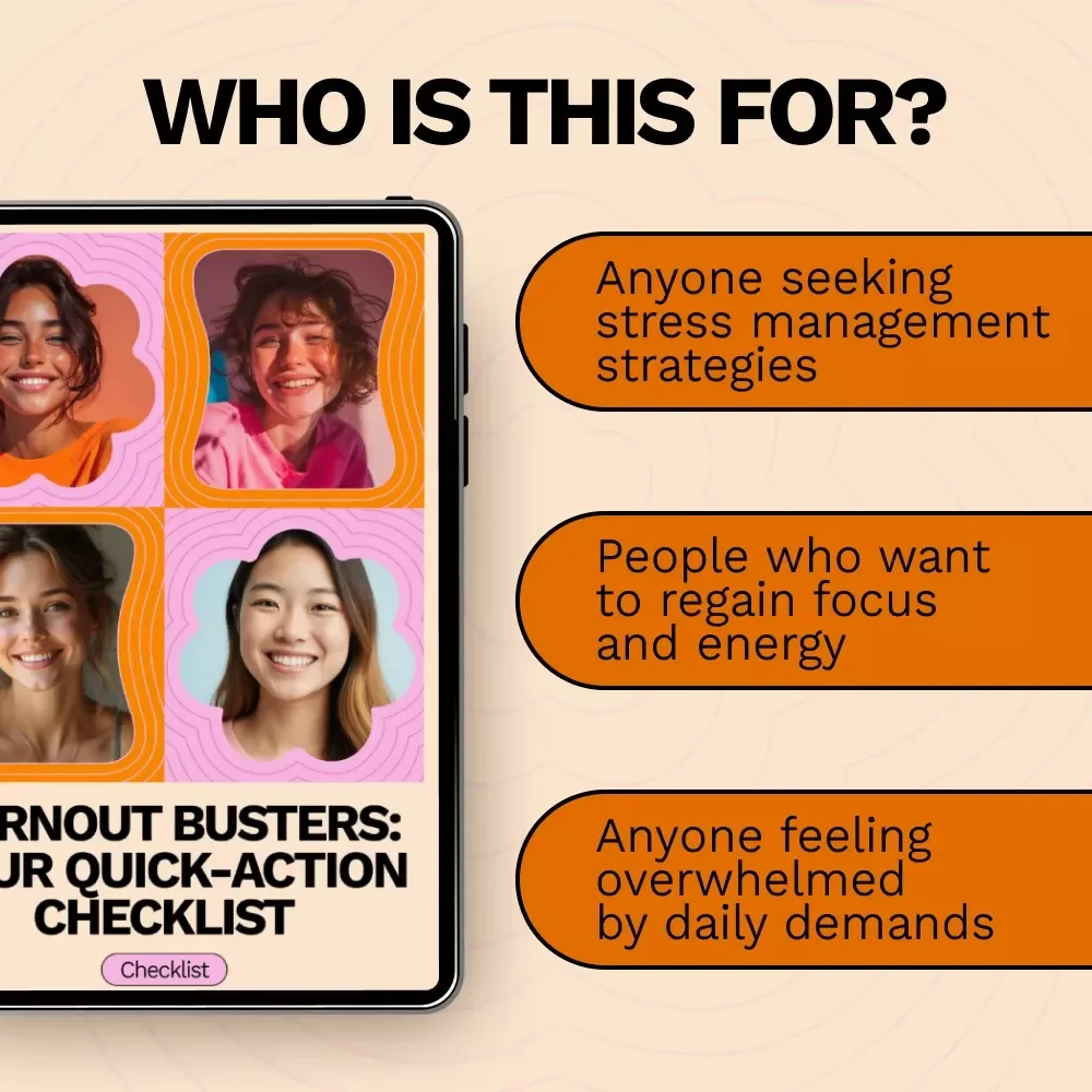 Burnout Busters: Your Quick-Action Checklist – The Ultimate Guide to Overcoming Burnout