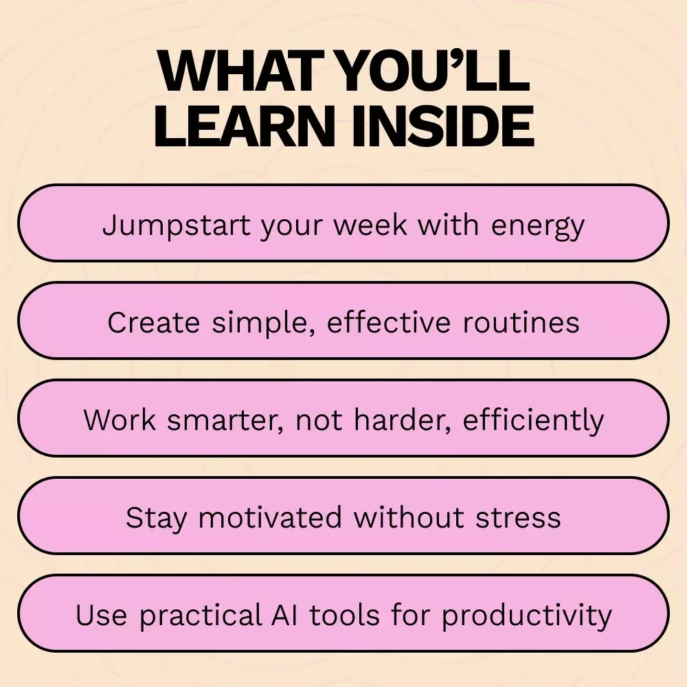Start Monday with Energy: The Ultimate Guide on How to Get Motivated on Monday Morning