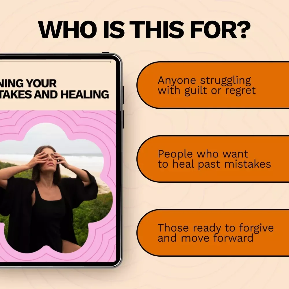 Owning Your Mistakes and Healing: A Guide to Forgiving Yourself for Hurting Someone