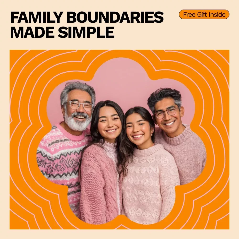 Family Boundaries Made Simple – Practical Checklist for How to Set Boundaries with Family, Calm Communication & Healthy Relationships