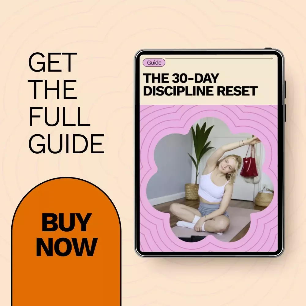 The 30-Day Discipline Reset – A Practical Guide on How to Build Discipline in 30 Days, Create Lasting Habits, and Stay Consistent Without Burnout