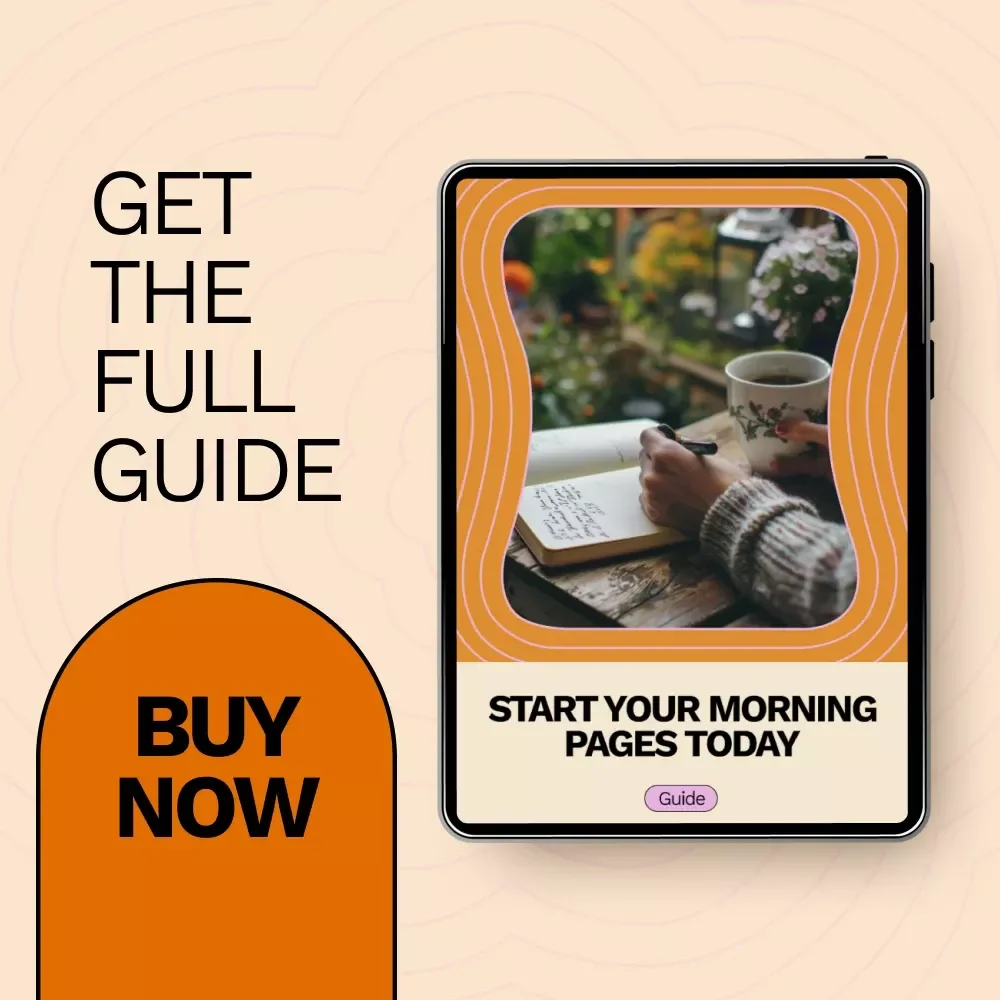 Start Your Morning Pages Today – Simple Morning Pages Journaling Guide for Beginners | How to Start a Daily Writing Habit with Ease