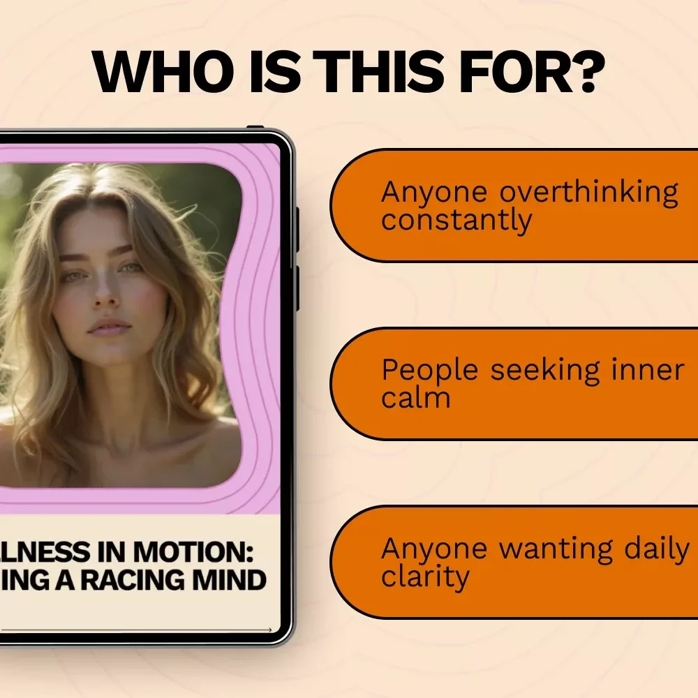 Stillness in Motion: Taming a Racing Mind – A Practical Guide on How to Quiet a Racing Mind, Find Mental Calm, and Build Daily Stillness