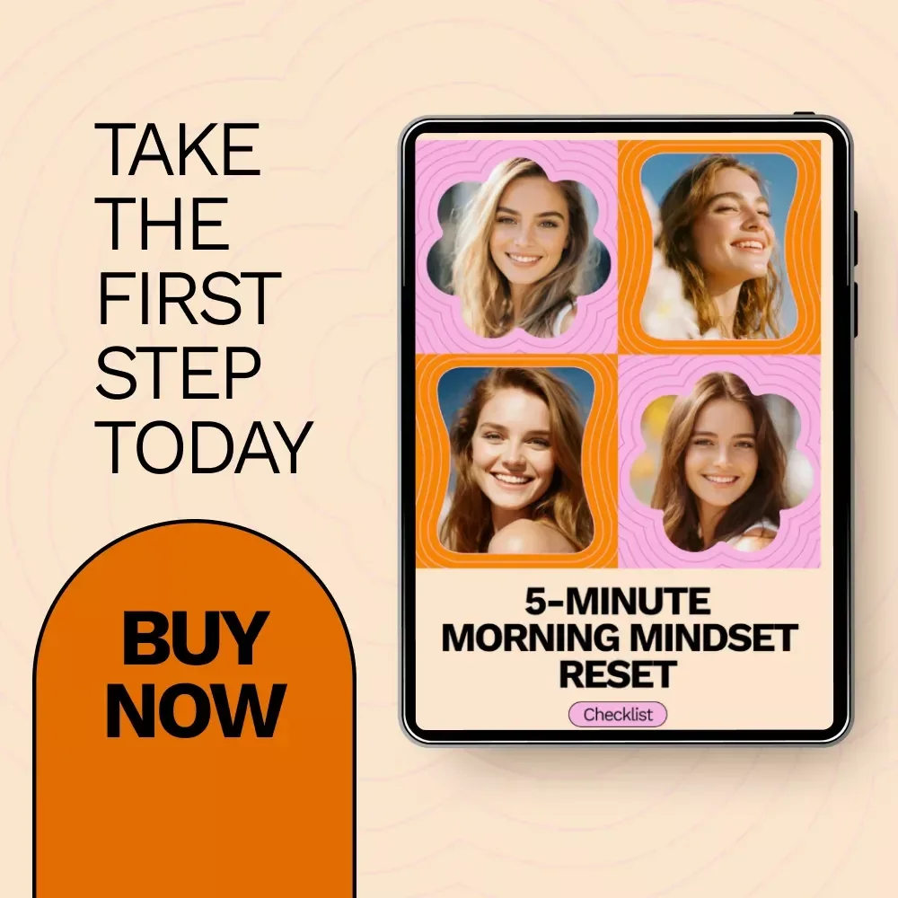 5-Minute Morning Mindset Reset – Quick Five Minute Morning Routine for Mindset Checklist
