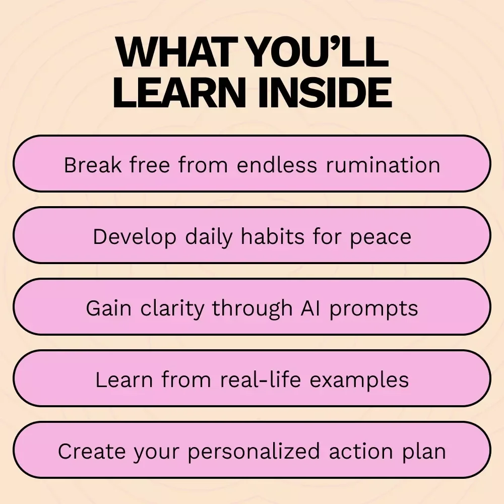 Quiet the Mind: A Simple Guide to Stop Overthinking Everything – How to Stop Overthinking Everything, Practical Strategies & AI-Enhanced Techniques