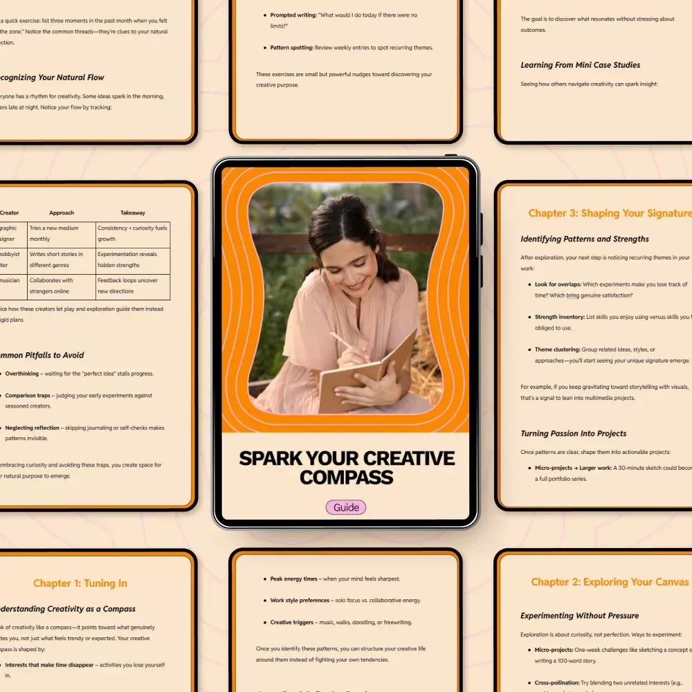 Spark Your Creative Compass: A Guide to Finding Your Creative Purpose