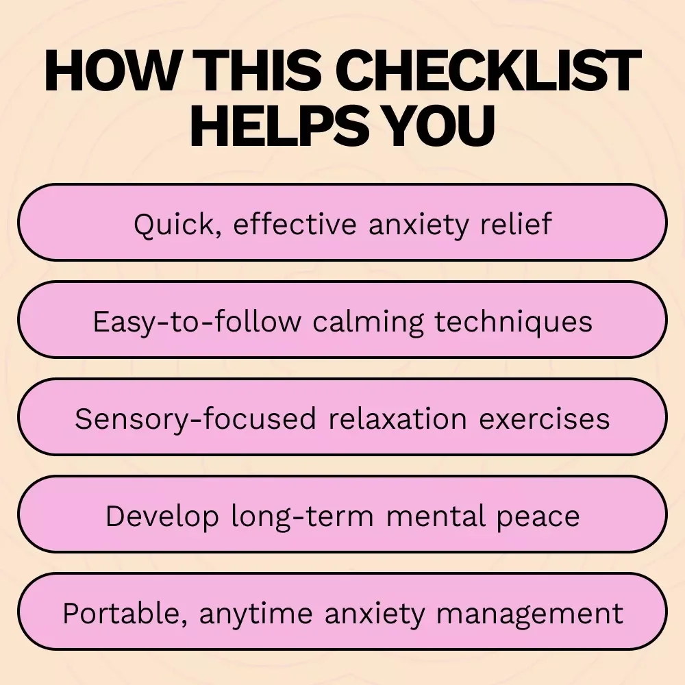 A Visualization Checklist for Anxiety: How to Use Visualization for Anxiety Relief