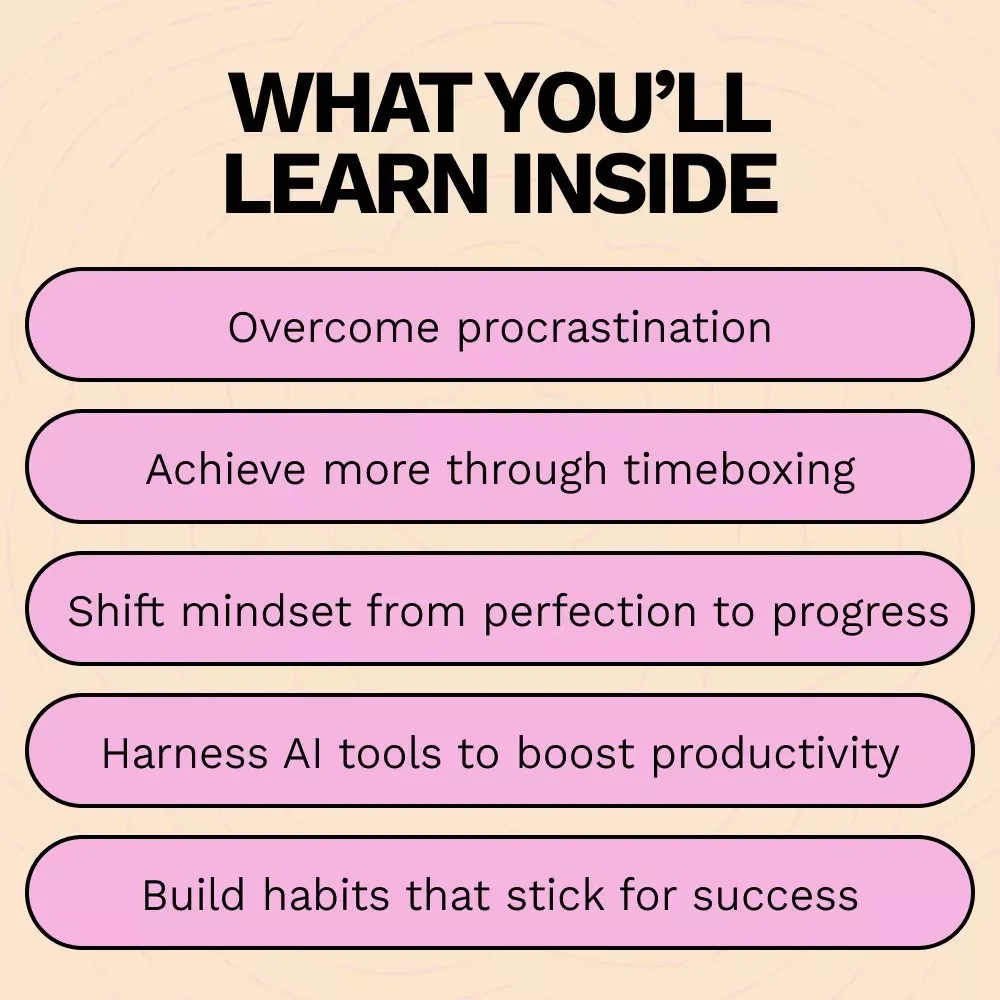 Breaking Free from Procrastination and Perfectionism: A Complete Guide to Overcoming the Perfectionism-Procrastination Loop and Boosting Productivity