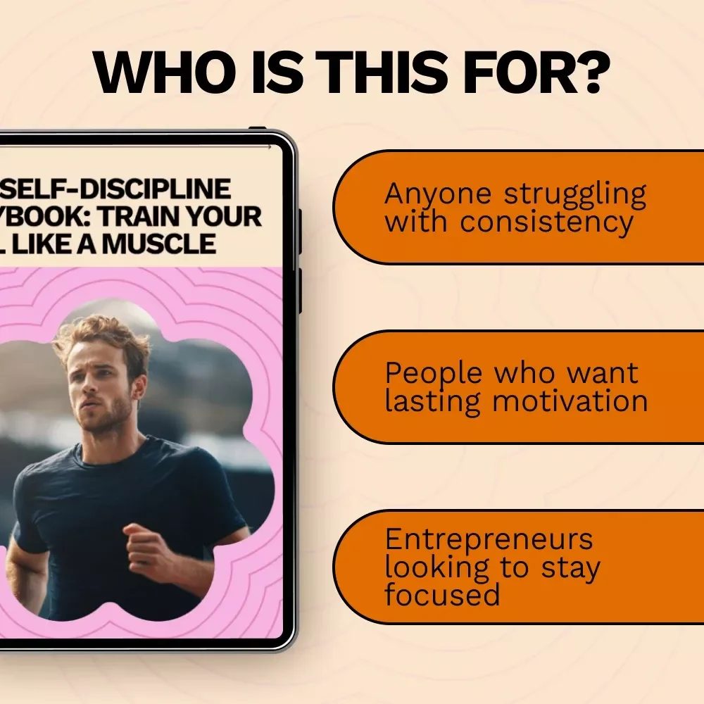 The Self-Discipline Playbook: Train Your Will Like a Muscle – A Comprehensive Guide to Building Self-Discipline