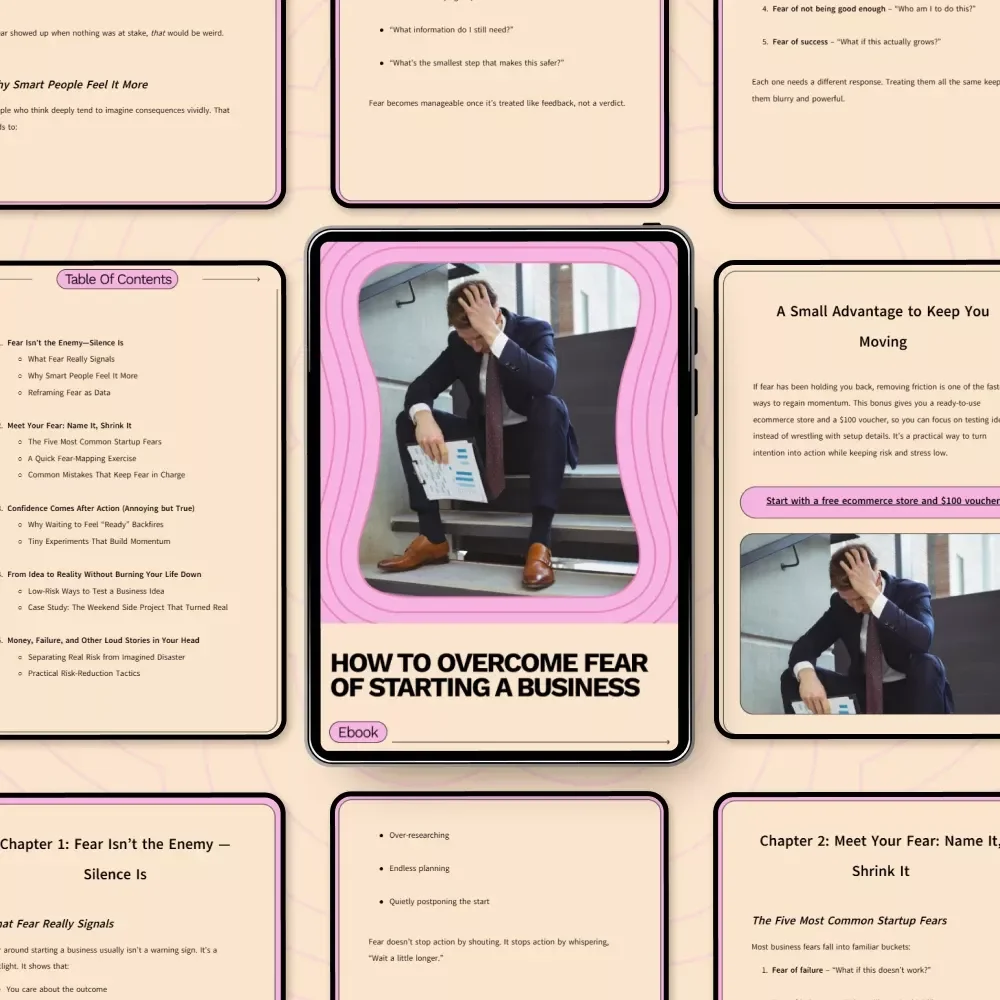 How to Overcome Fear of Starting a Business: A Step-by-Step eBook Guide