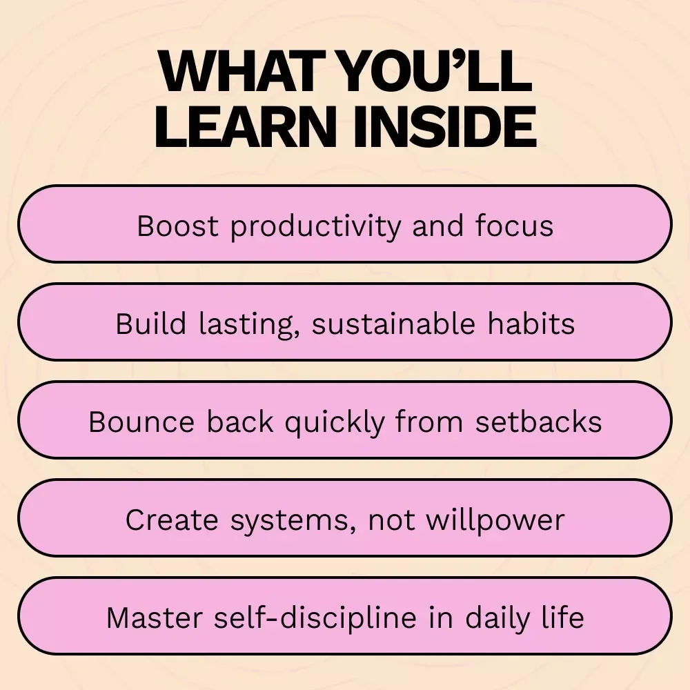The Self-Discipline Playbook: Train Your Will Like a Muscle – A Comprehensive Guide to Building Self-Discipline