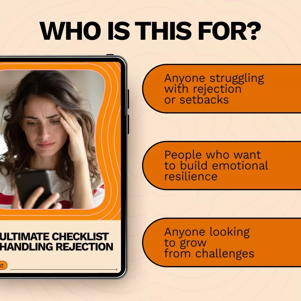 The Ultimate Checklist for Handling Rejection: How to Handle Rejection Better