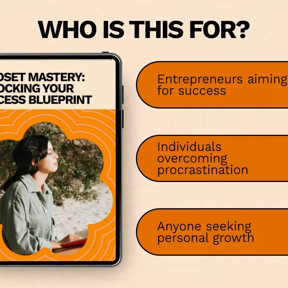 Mindset Mastery: Unlocking Your Success Blueprint eBook - How to Develop a Success Mindset with AI Tools and Practical Tips