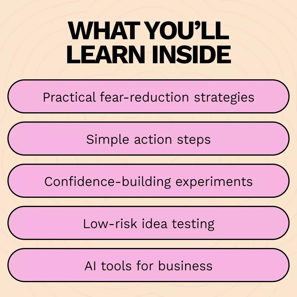 How to Overcome Fear of Starting a Business: A Step-by-Step eBook Guide