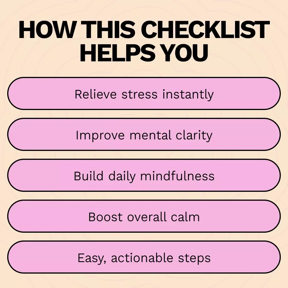 Breathe Easy: Your Anxiety Relief Checklist – How to Meditate for Anxiety Relief
