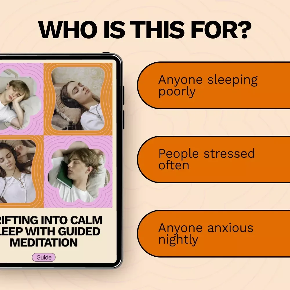 Drifting Into Calm Sleep With Guided Meditation – A Gentle Guide to Guided Meditation for Sleep and Relaxation, Nighttime Calm, Deep Rest & Better Sleep Habits