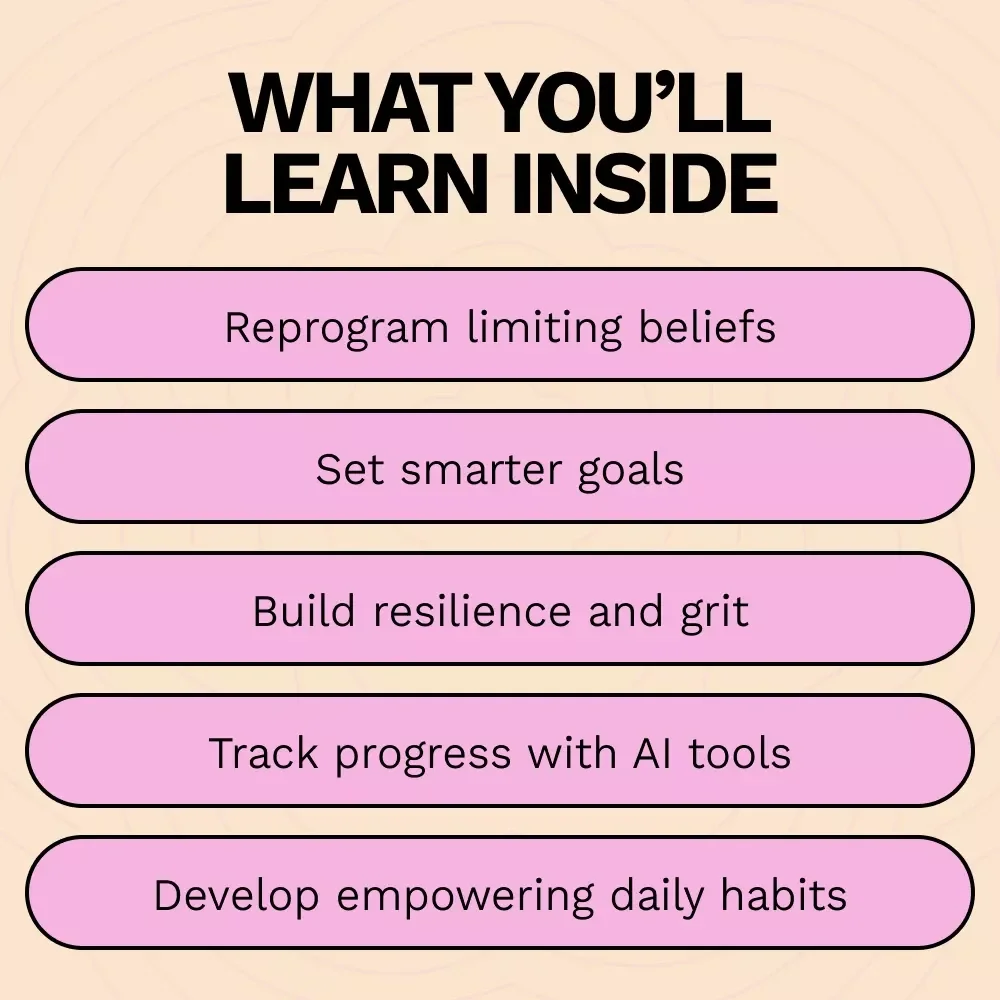 Mindset Mastery: Unlocking Your Success Blueprint eBook - How to Develop a Success Mindset with AI Tools and Practical Tips