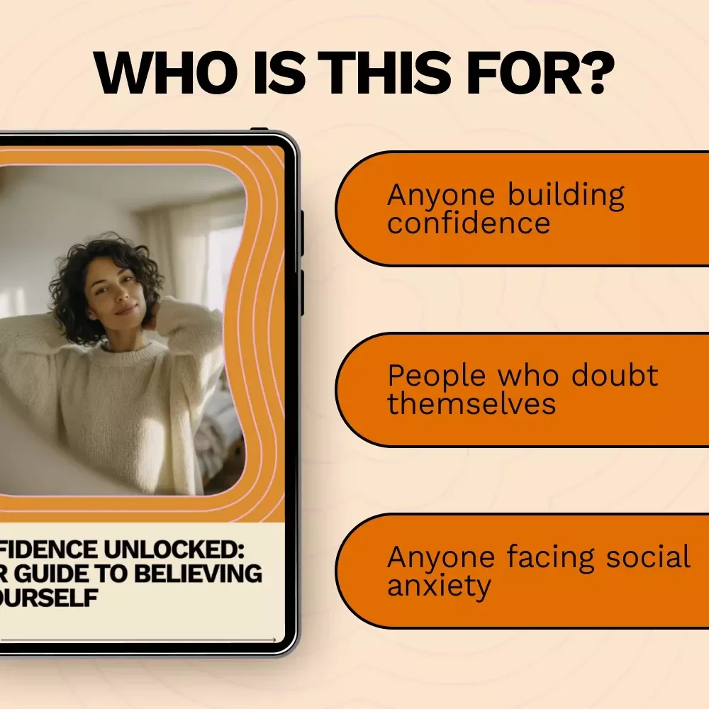 Confidence Unlocked: Your Guide to Believing in Yourself – Practical Ways to Build Self Confidence eBook for Personal Growth & Mindset Transformation