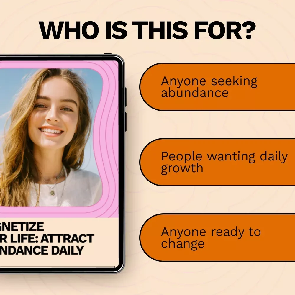 Magnetize Your Life: Attract Abundance Daily – How to Attract Abundance into Your Life Guide, eBook, and Checklist for Daily Prosperity