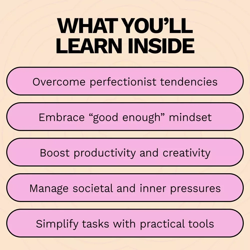 Escaping the Perfection Trap: A Practical Guide to Breaking Free from Perfectionism Cycle