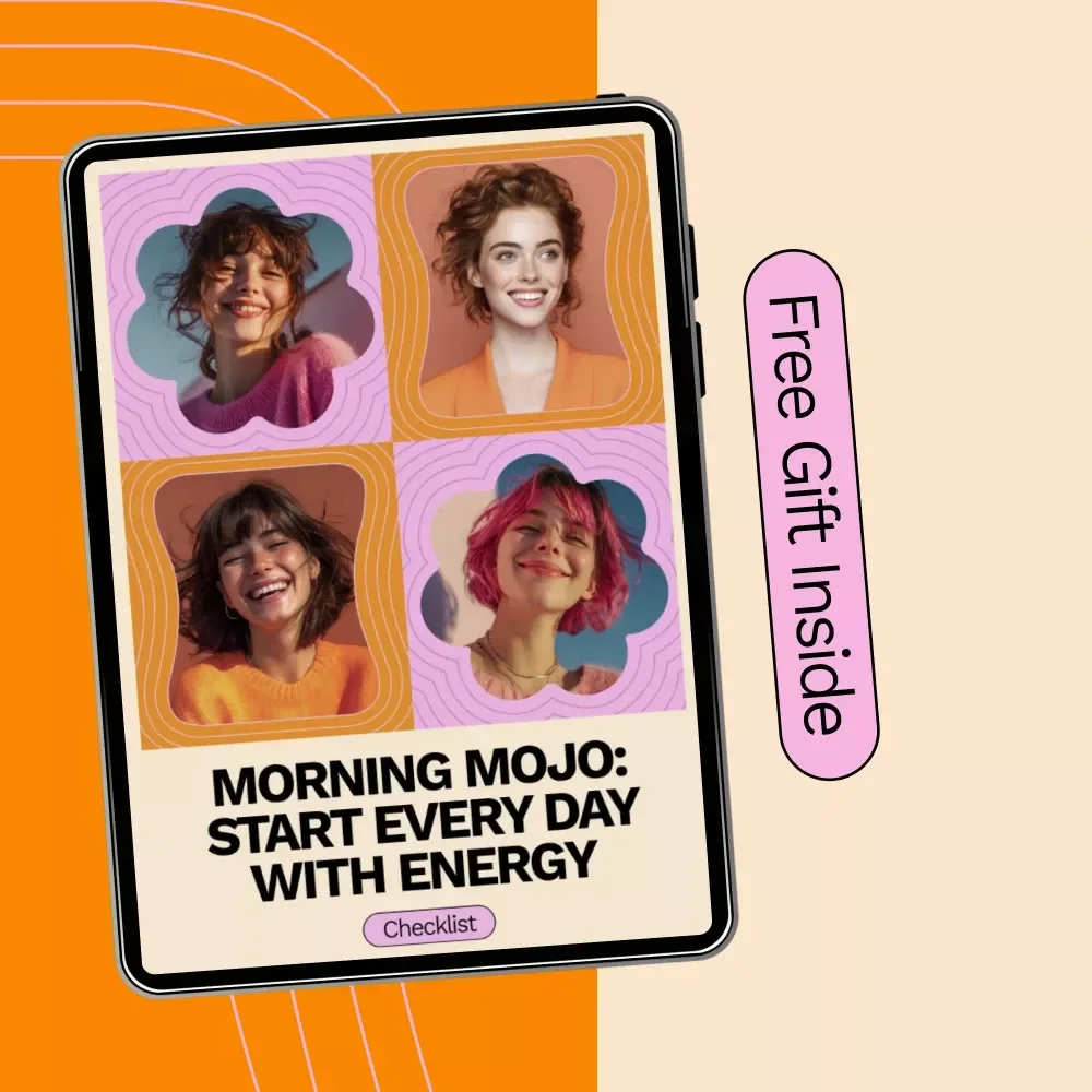 Morning Mojo: Start Every Day With Energy – Daily Checklist for how to build a morning mindset routine | Simple Morning Reset Printable
