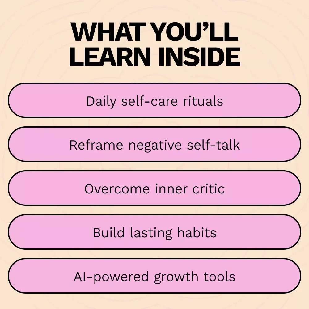 Inner Calm: A Practical Guide to Self-Kindness - How to Be Kind to Yourself with Daily Rituals, Prompts, and AI Tools