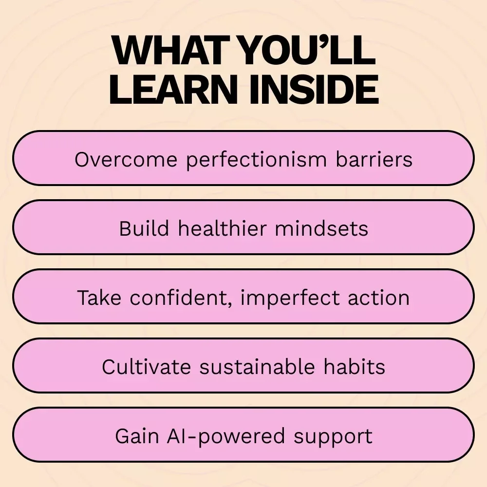 A Friendly Guide to Letting Go of Perfectionism: How to Let Go of Perfectionism and Embrace Progress