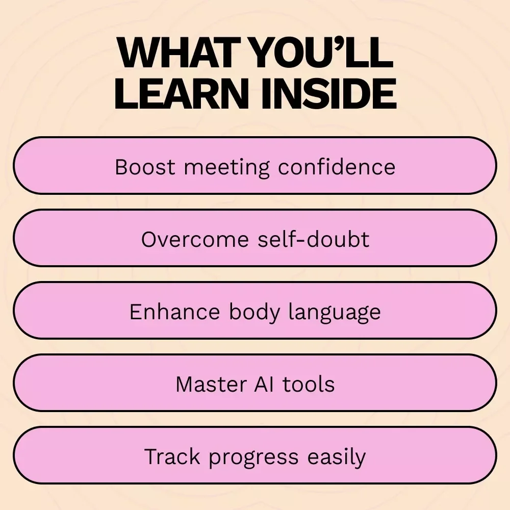 Confident Conversations: Win Every Meeting - How to Feel Confident in Meetings with This Digital Guide