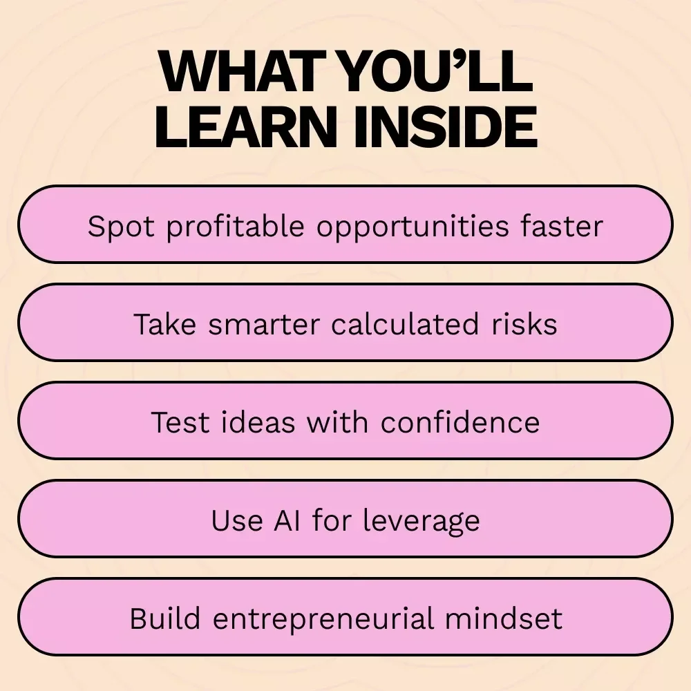 How to Think Like an Entrepreneur – Practical Guide on how to think like an entrepreneur, Build Ideas, Take Smart Risks & Use AI Tools