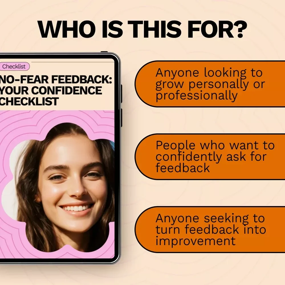 No-Fear Feedback: Your Confidence Checklist – A Simple Guide to Master Feedback with Confidence