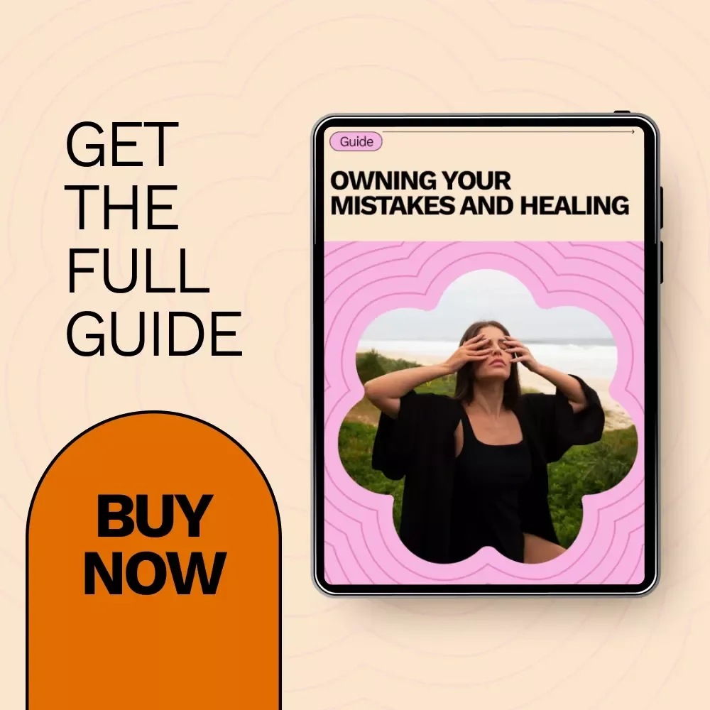 Owning Your Mistakes and Healing: A Guide to Forgiving Yourself for Hurting Someone
