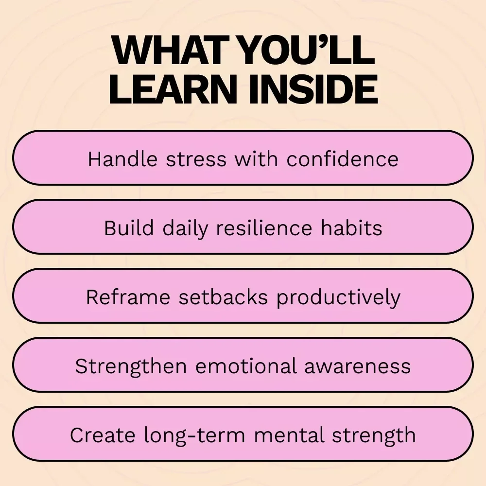 Bouncing Back Braver: A Guide to Building Resilience | eBook on How to Become More Resilient, Personal Growth & Emotional Strength