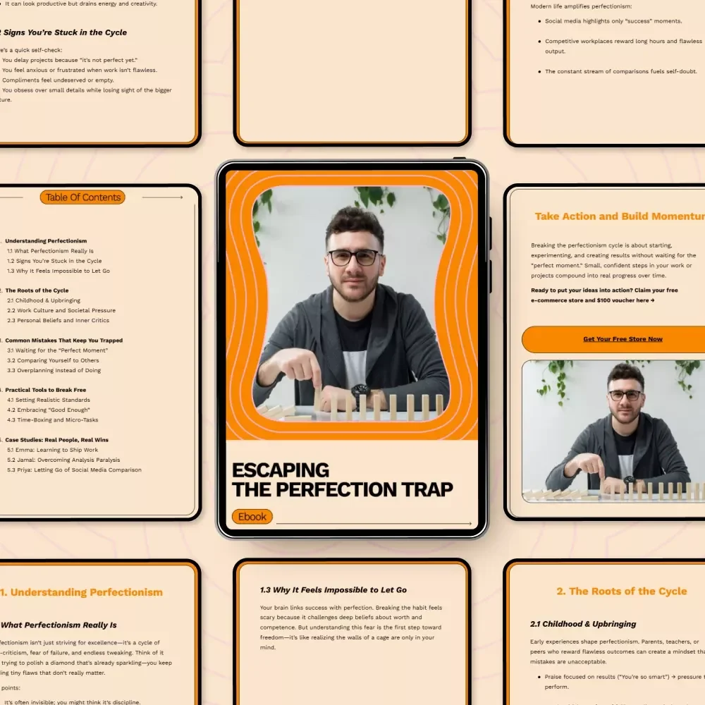 Escaping the Perfection Trap: A Practical Guide to Breaking Free from Perfectionism Cycle