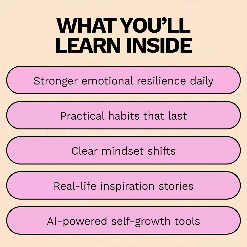 Growing Stronger Through Life’s Challenges – Practical Resilience Guide | How to Build Resilience Through Adversity | Personal Growth Digital Download
