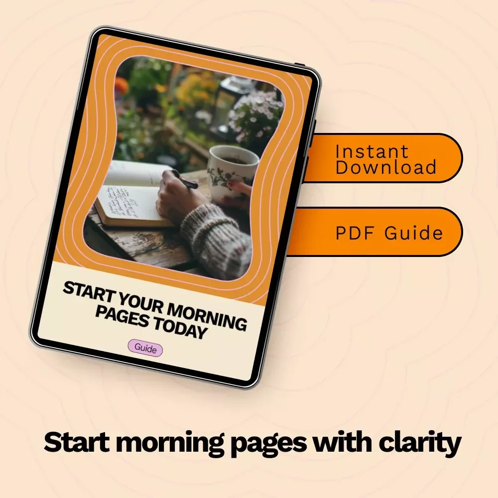Start Your Morning Pages Today – Simple Morning Pages Journaling Guide for Beginners | How to Start a Daily Writing Habit with Ease