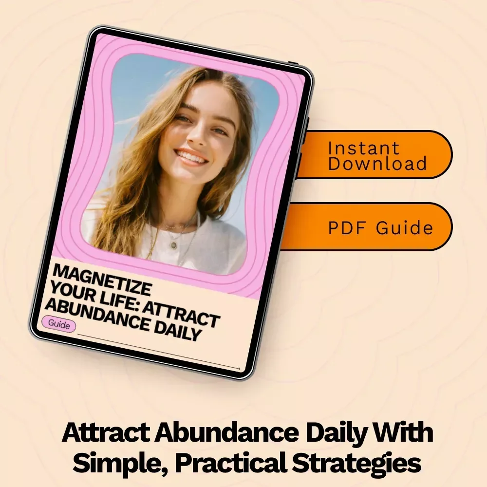 Magnetize Your Life: Attract Abundance Daily – How to Attract Abundance into Your Life Guide, eBook, and Checklist for Daily Prosperity