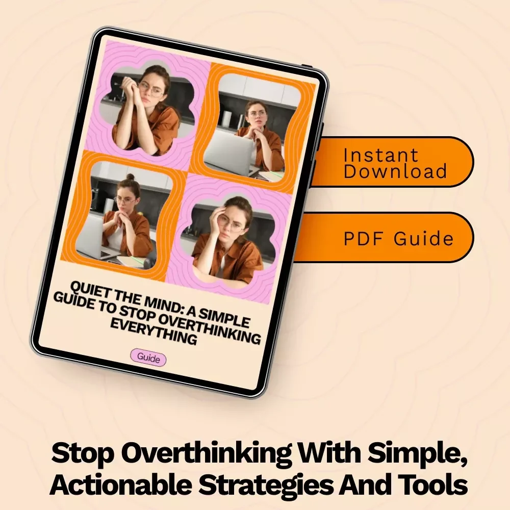 Quiet the Mind: A Simple Guide to Stop Overthinking Everything – How to Stop Overthinking Everything, Practical Strategies & AI-Enhanced Techniques
