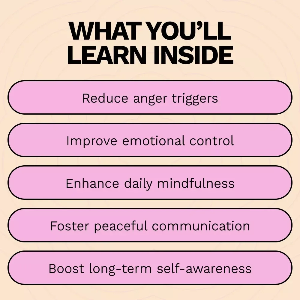 Mindfulness for Managing Anger: A Practical eBook Guide for Anger Management