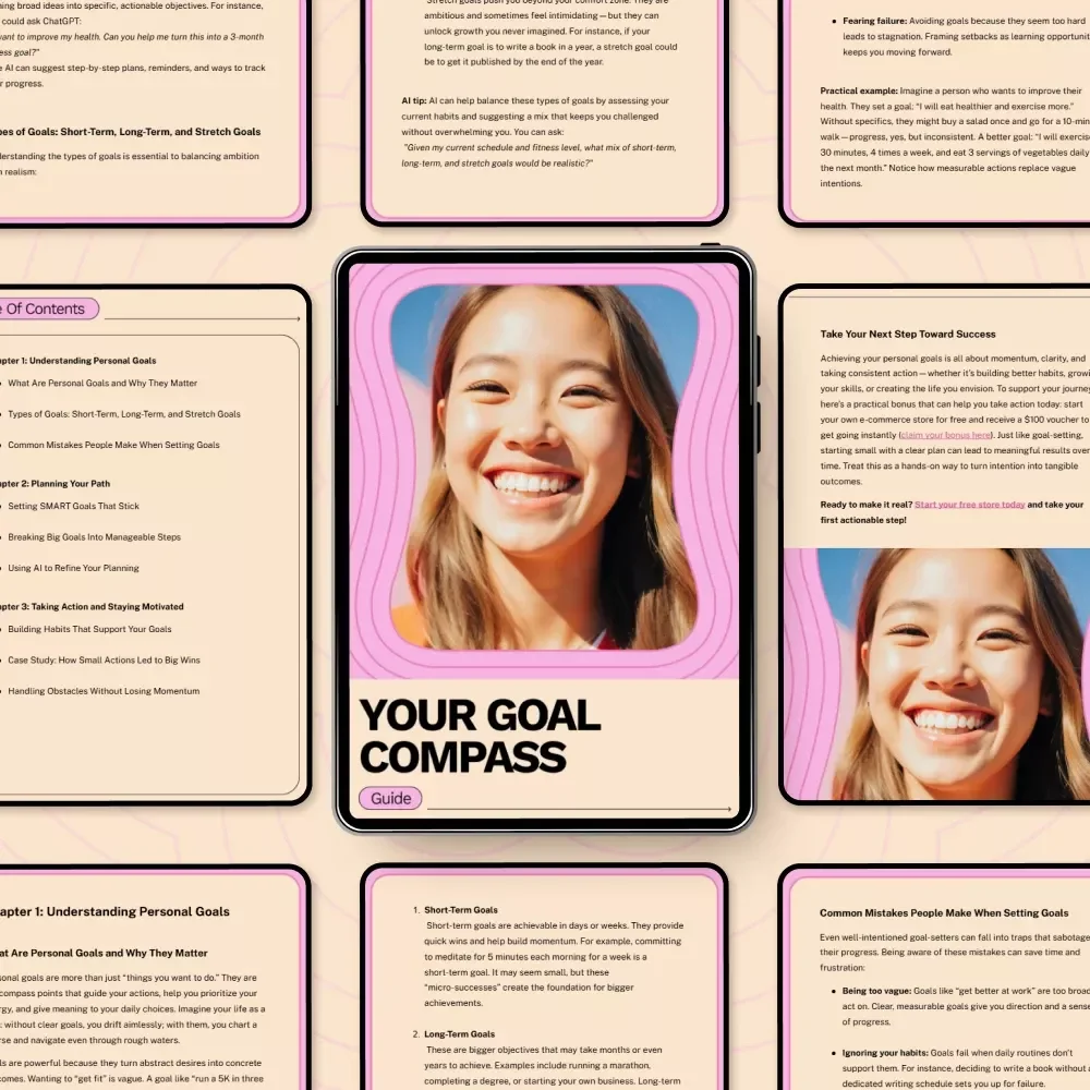 Your Goal Compass: The Ultimate Guide to Setting and Achieving Personal Goals