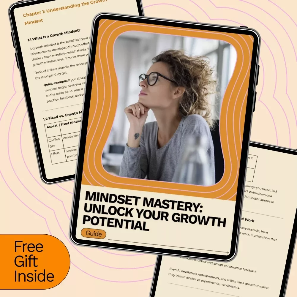 Mindset Mastery: Unlock Your Growth Potential – A Practical Guide on how to develop a growth mindset for Personal & Professional Success