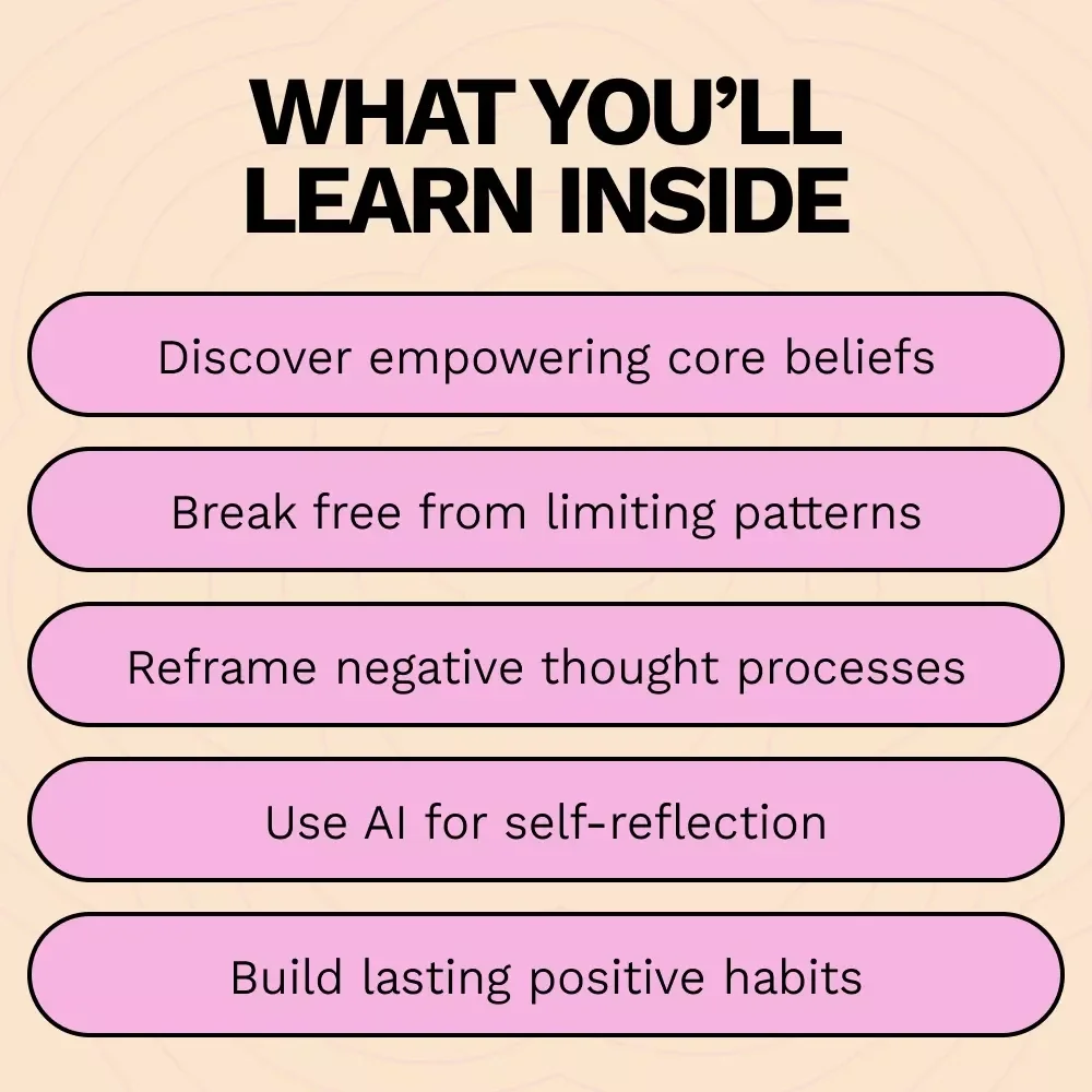 Uncovering Your Core Beliefs: A Step-by-Step Guide to Identifying and Shaping Your Deepest Thoughts and Behaviors