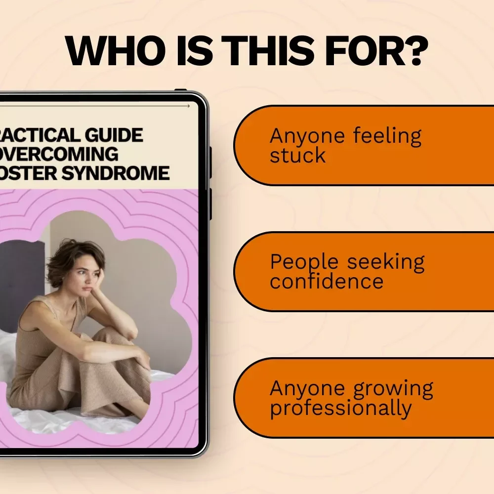A Practical Guide to Overcoming Imposter Syndrome – Actionable Checklist for Professionals, Creatives & Students | Learn How to Overcome Imposter Syndrome with Confidence