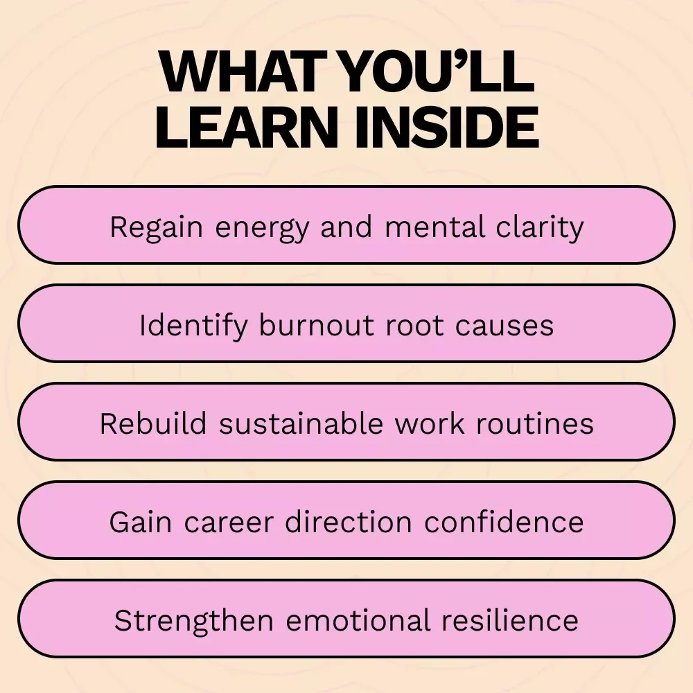 A Guide to Healing from Career Burnout – How to Heal from Career Burnout eBook for Professionals, Burnout Recovery Guide, Career Reset & Emotional Resilience